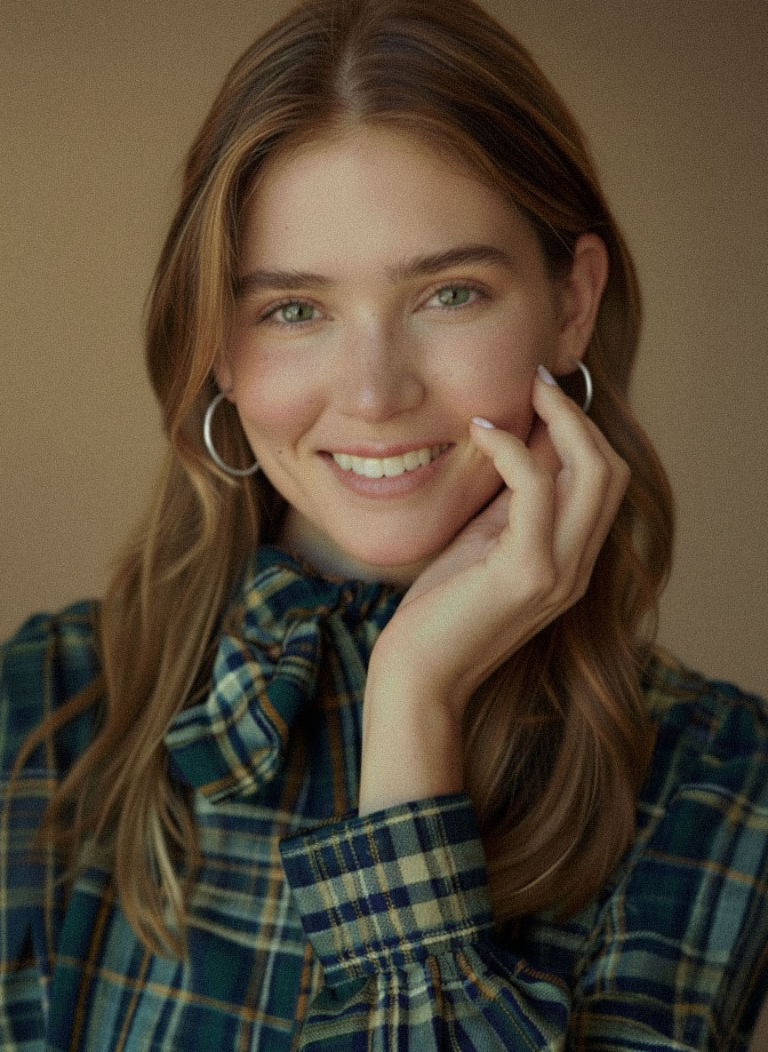 Celeste Silver Hoops