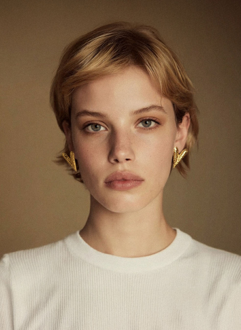 Molten Heart Earrings