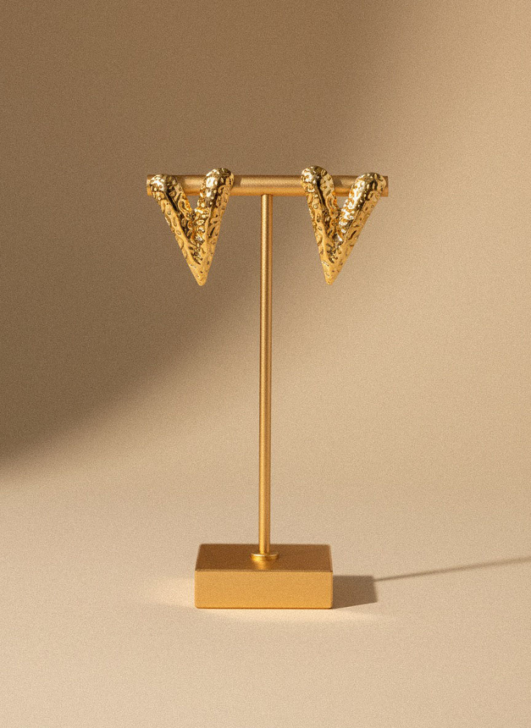 Molten Heart Earrings