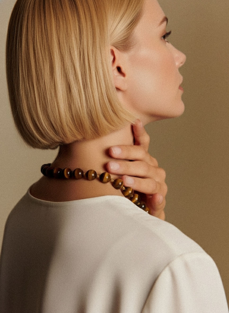 Sienna Tiger Eye Necklace