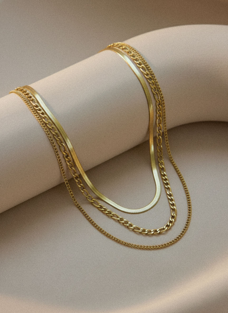 Solara Layered Necklace Set